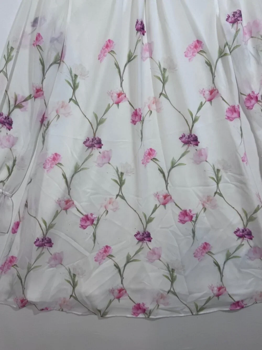 Ted Baker London DANIEA Sketchbook Floral Mini Dress Ruffle 0 XS Prom Romantic